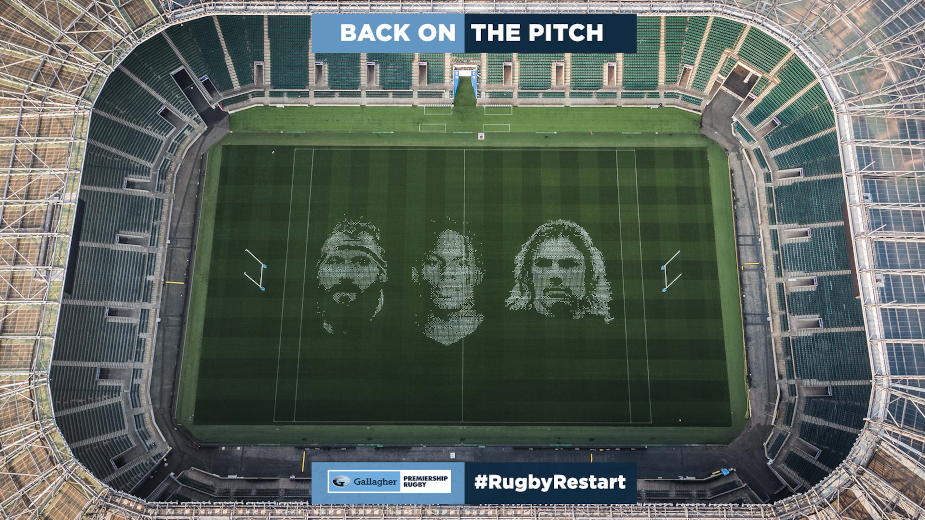 VCCP Media Artistically Announces the Return of Premiership Rugby