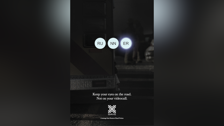 Happiness’s Stark Print Campaign Reminds Drivers to Not Video Call and Drive 