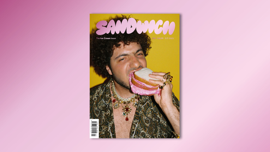 Sandwich Magazine, dondurmalı sandviç sayısı için tatlı
