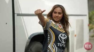 Jessica Mauboy Lets Her Bias Loose in Latest Foxtel Sport Campaign