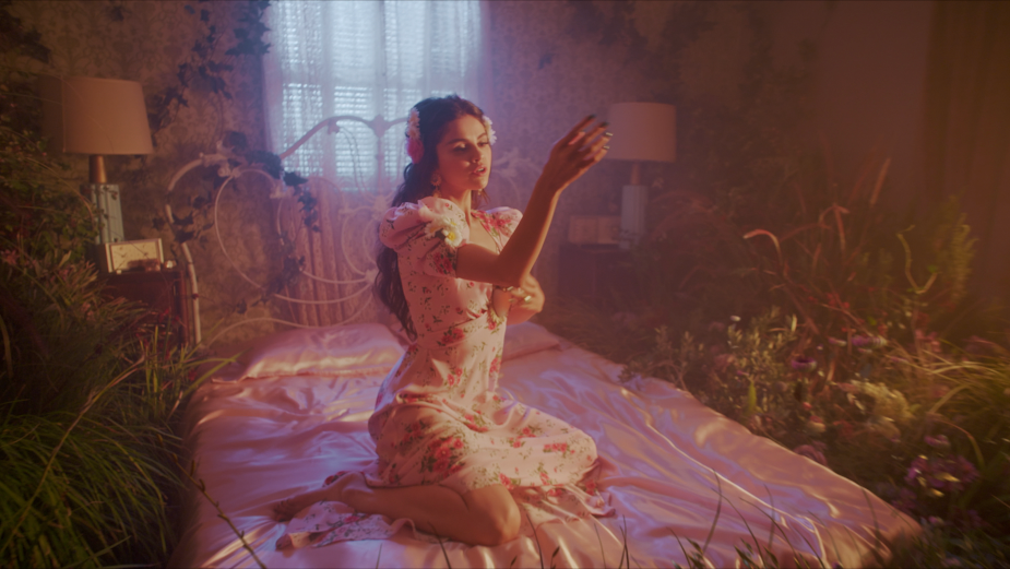 Selena Gomez Drips in Flowers for Dreamy Video 'De Una Vez'   