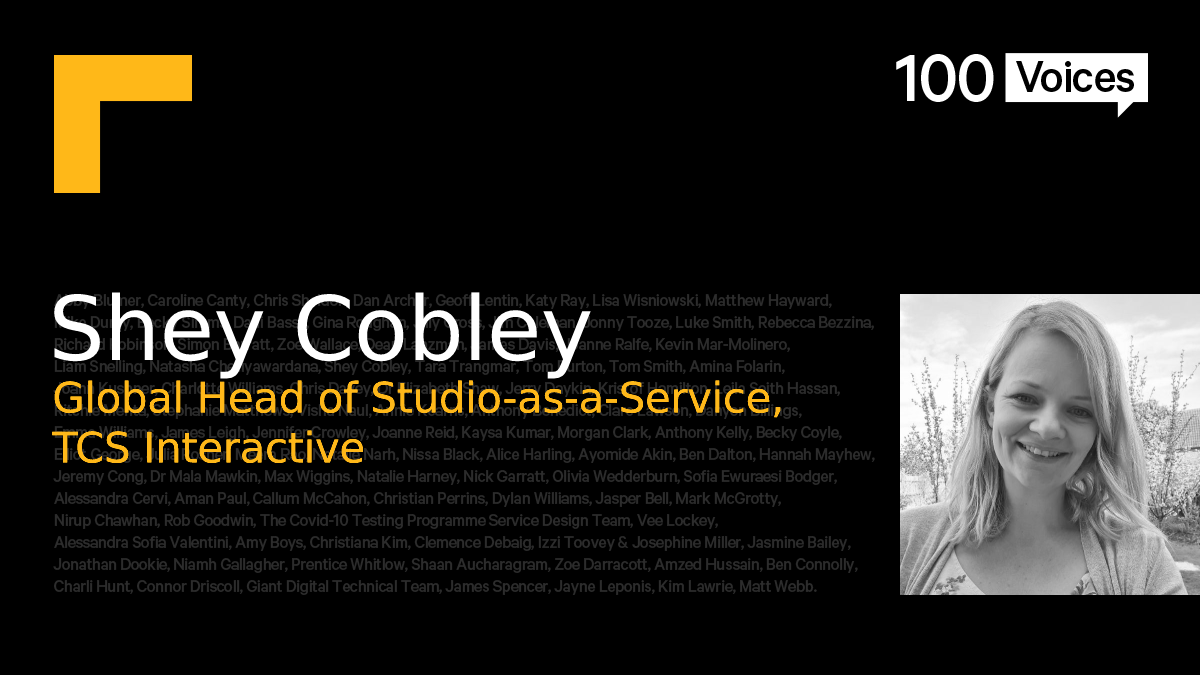 BIMA100 Voices: Shey Cobley