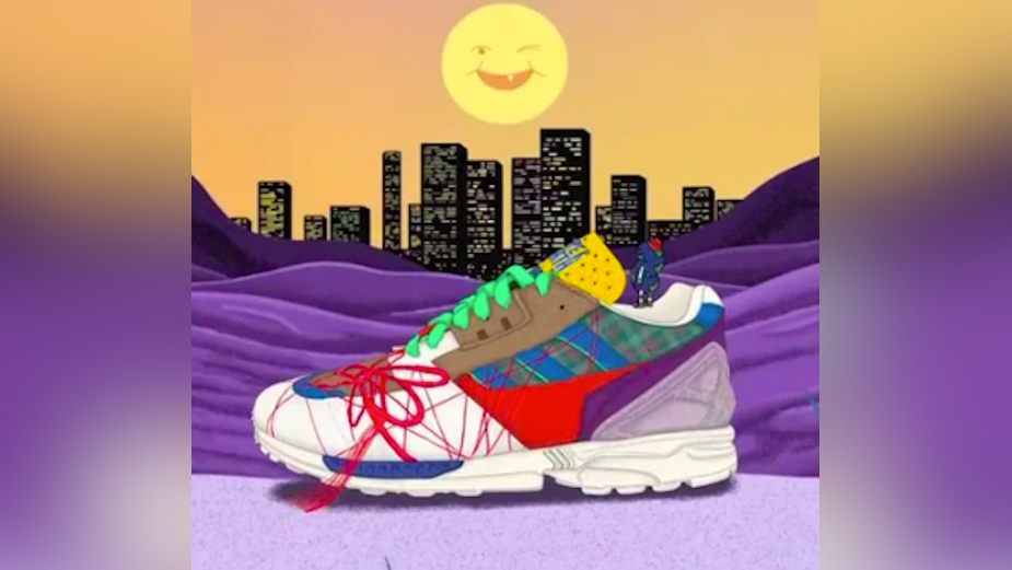 Adidas Originals and Sean Wotherspoon Launch SUPEREARTH ZX8000 with Colourful Animation