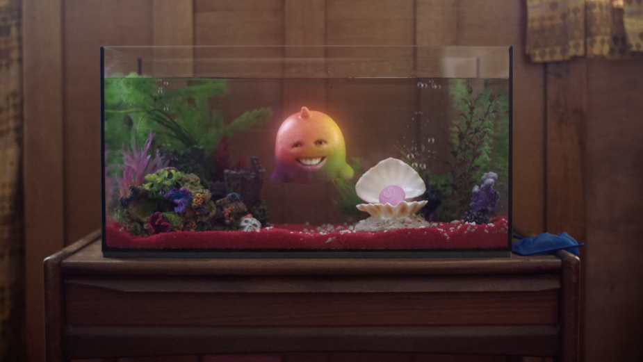 A Squishy Fish Gets His Wish in Quirky Skittles Spot 