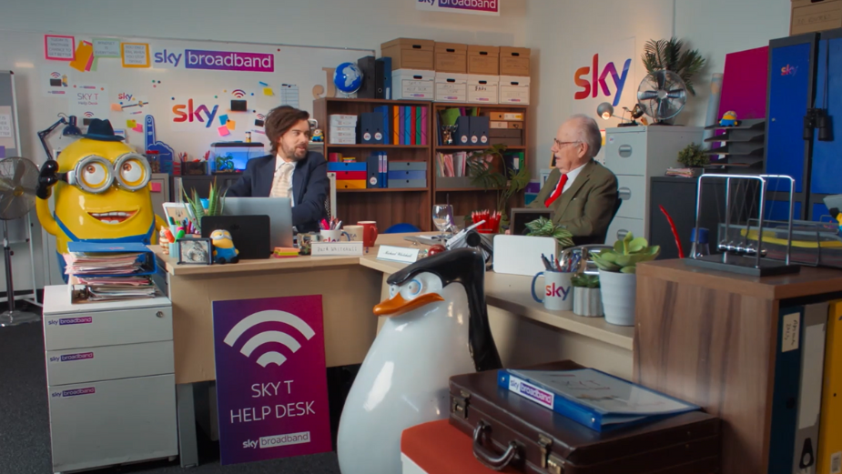 Sky Broadband Puts Jack and Michael Whitehall in Charge of Its Sky T Help Desk for Hilarious Campaign