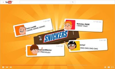 Snickers and Clemenger BBDO Melbourne Monitor the Internet's Mood with the 'Hungerithm'