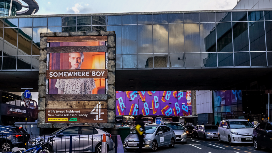 Channel 4's Boarded Up Poster Celebrates New Drama Somewhere Boy