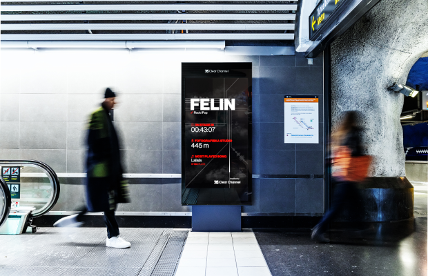 Clear Channel Supports Stockholm’s Underground Music Scene with Digital Screens
