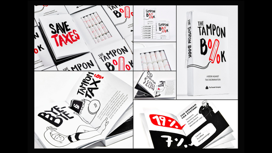 Scholz & Friends Wins 2020 ADCE Awards Grand Prix for 'The Tampon Book'