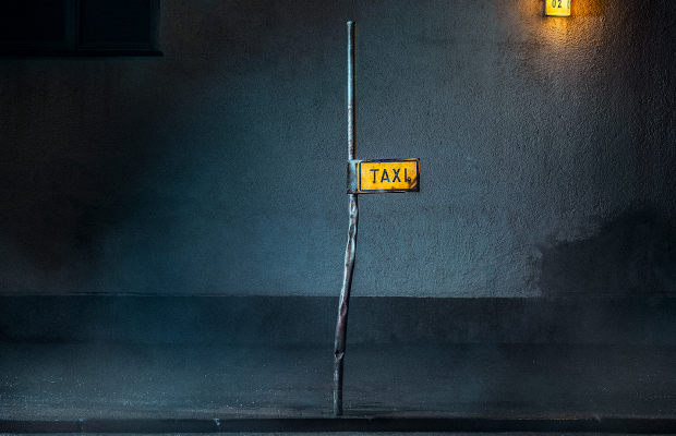 A Half-Mast Pole Bids Fond Farewell to the Finnish Taxi Rank 