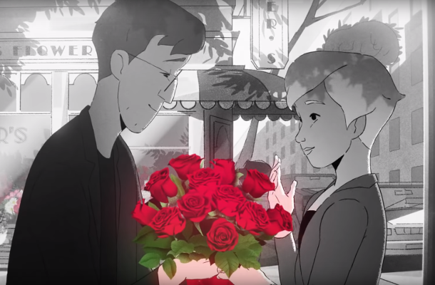 Teleflora Tells Nostalgic Animated Story of One Hopeless Romantic