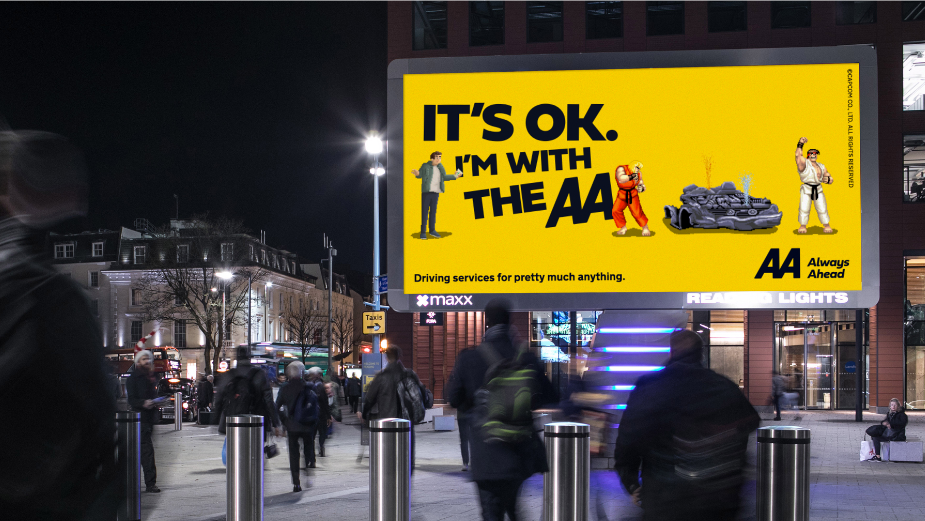 The Aa Partners With Street Fighter™ As ‘its Ok Im With The Aa Hits Next Level Lbbonline 0199