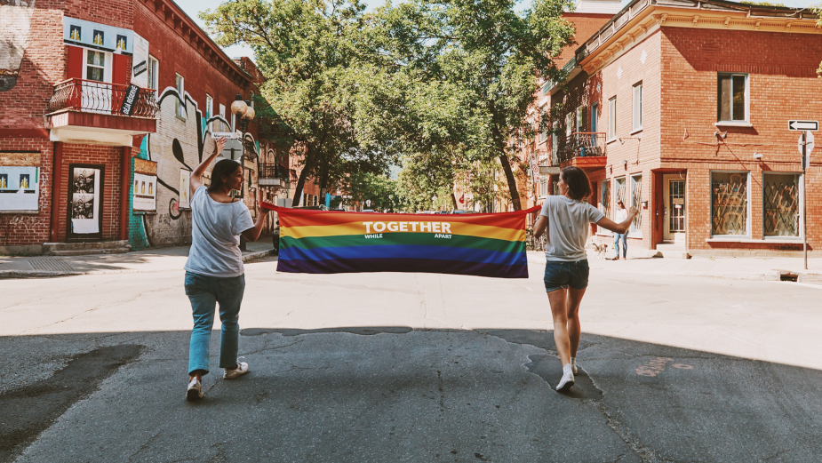 Celebrate a Socially Distant Pride with Fido's Six-Foot Flag 