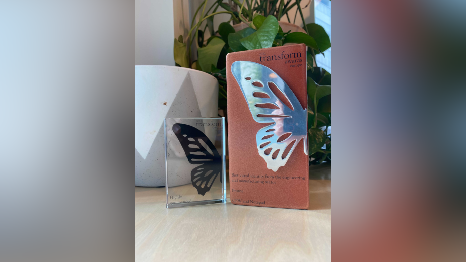 Branding Agency Notepad Scoops Two Wins at Transform Awards
