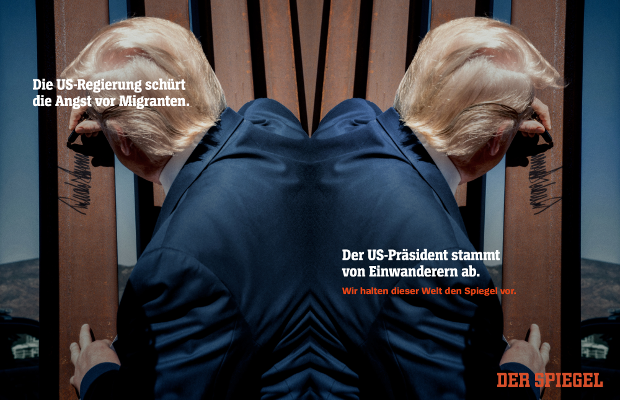 German Newspaper Holds a Mirror Up to the World in Powerful Campaign