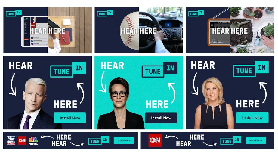 TuneIn Tunes In Wherever You Need to be in Latest Campaign 