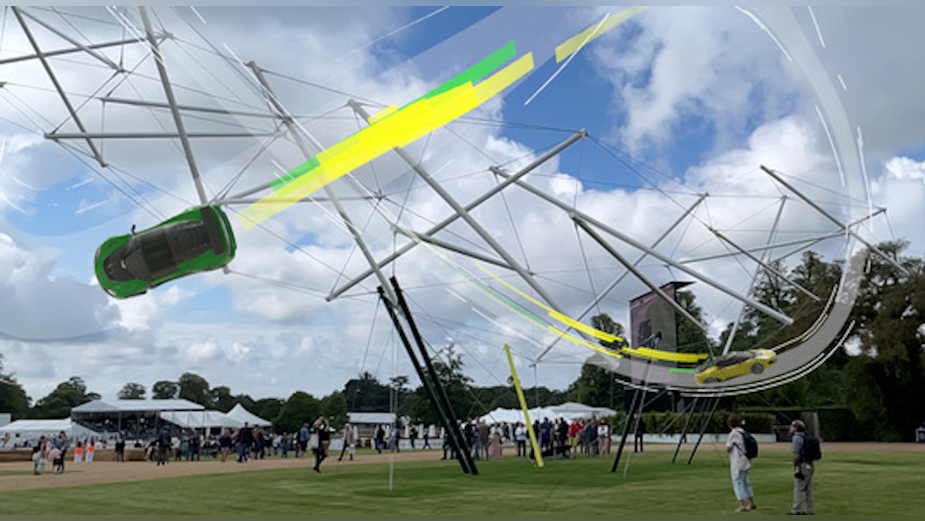 UNIT9 Creates AR-enhanced Lotus Aeroad Central Feature at Goodwood Festival of Speed
