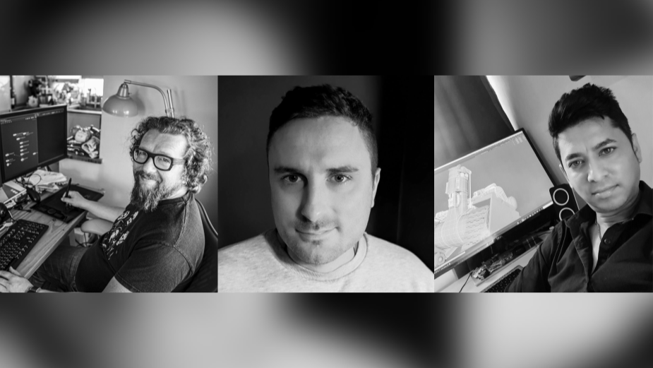 Absolute Welcomes Risto Puukko, Patrick Keogh and Rasel Hussain to Growing CG Team