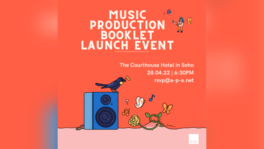 APA Announces Music Production Booklet Launch Event