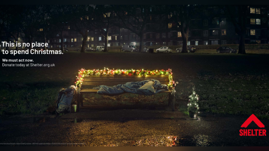 AMV BBDO's Campaign for Shelter Reveals the Reality of People Who Are Homeless at Christmas