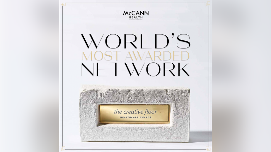 McCann Health Wins 'Most Awarded Network' for Third Year in a Row at Creative Floor Healthcare Awards