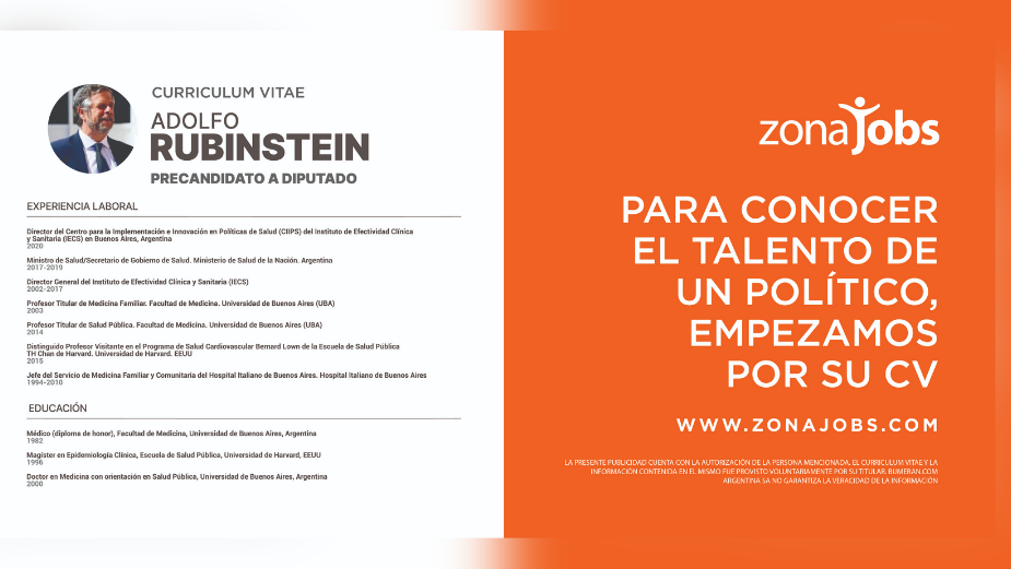 Together w/ and Zonajobs Ask Voters to Choose Political Candidates Based on Their CVs