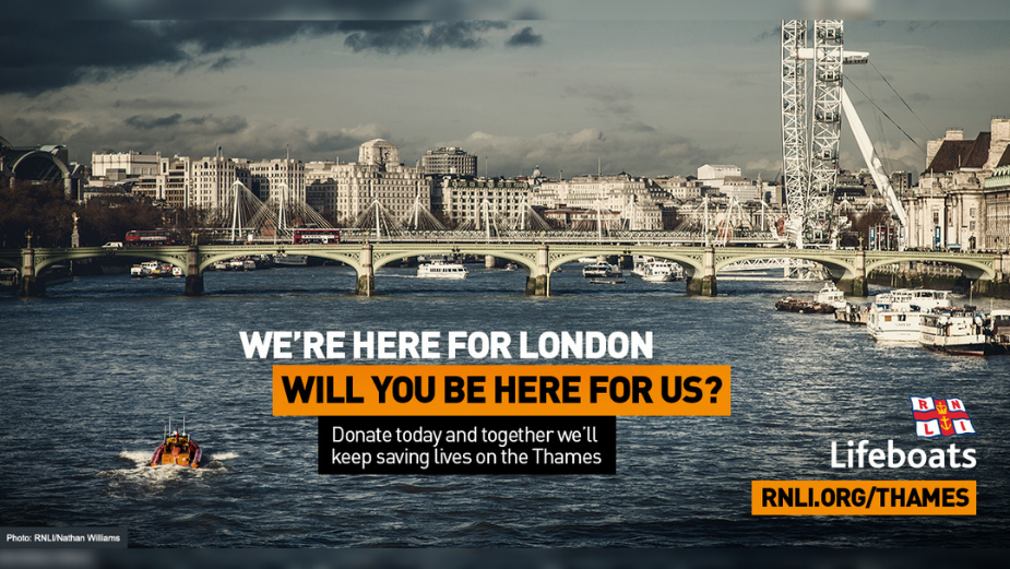 RNLI Puts London at the Heart of New Campaign to Support UK’s Busiest Lifeboat Station