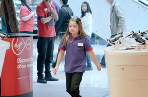 David Stoddart Orchestrates 7-Year-Old Staff Takeover In Virgin Media Shop