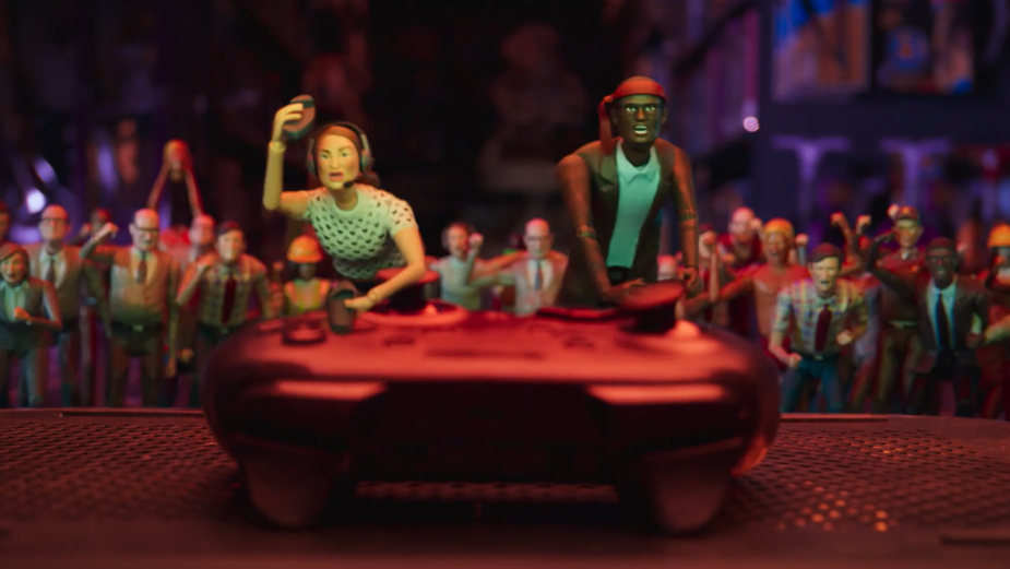 Toy Figures Break Free from the Daily Grind in Virgin Media Spot