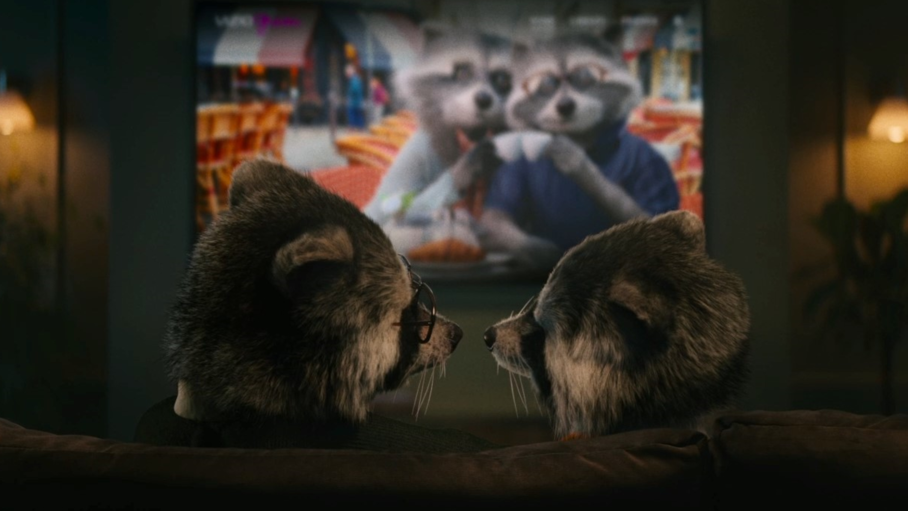Adorable Raccoons Have the Perfect Evening in VIZIO Campaign