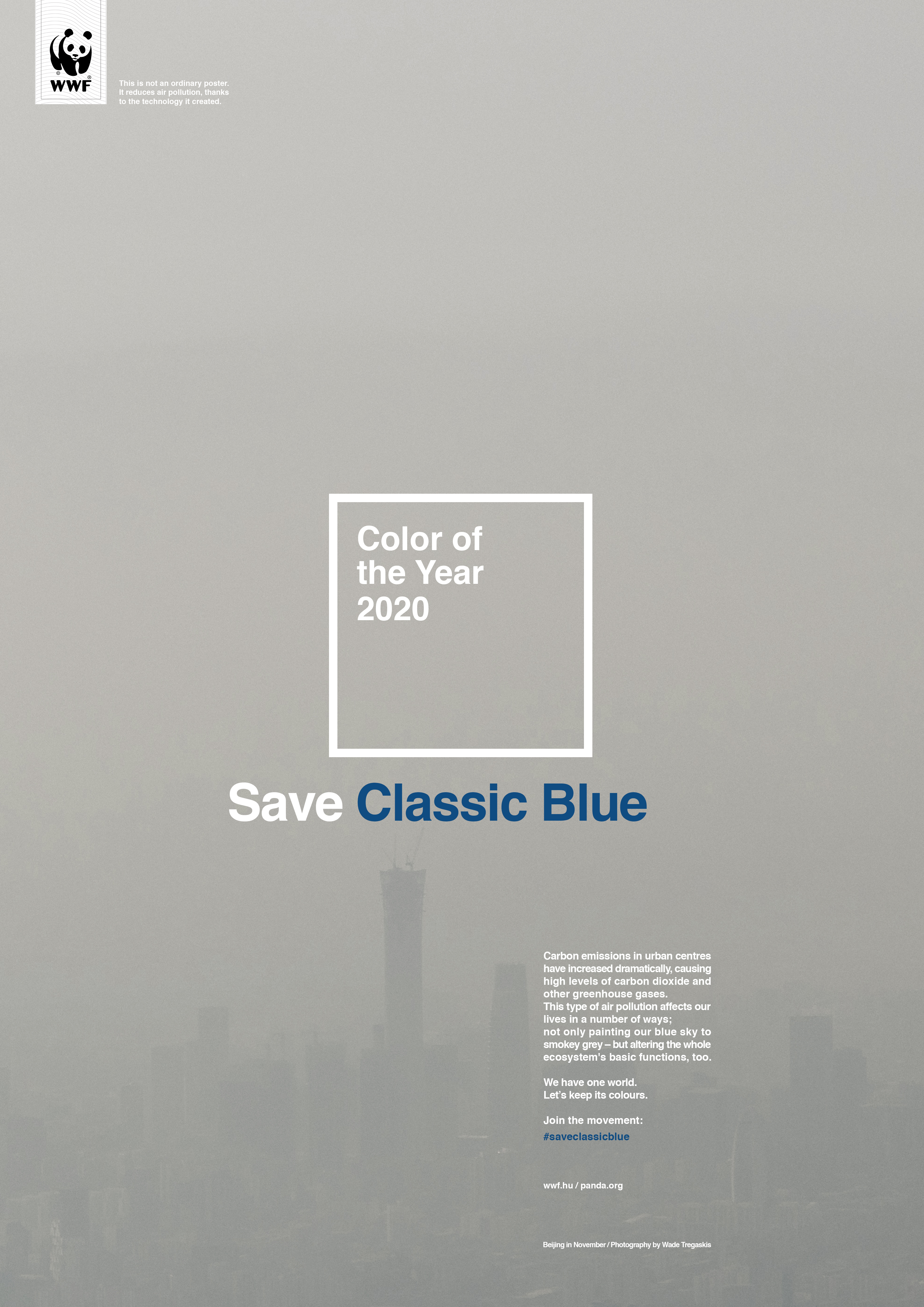 WWF Hungary Wants to save Pantone's Colour of the Year, Again
