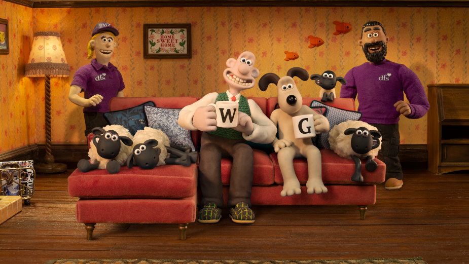 DFS' Sofa Story Saves Wallace and Gromit from a Seating Calamity 