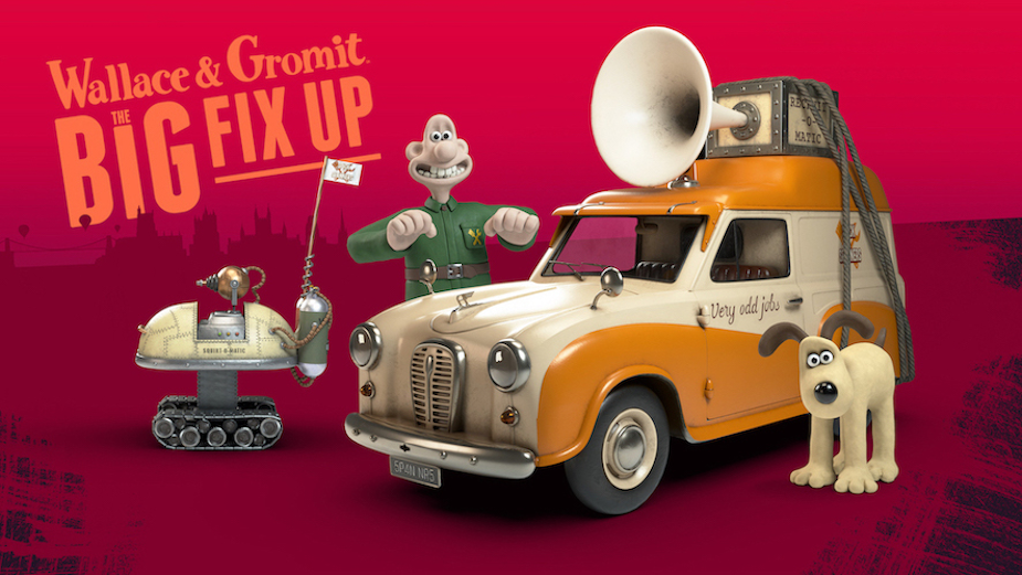 Wallace & Gromit Delve into AR for The Big Fix Up App 
