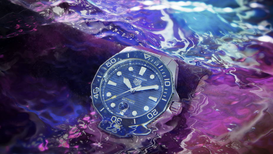 TAG Heuer Aquaracer Goes 'Beyond the Edge' for Performance Led Spot