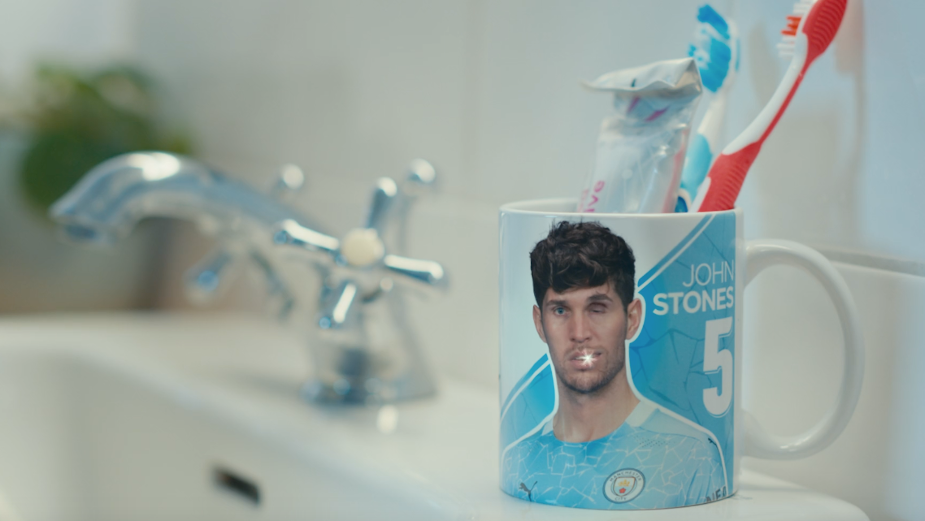 Jonas McQuiggin Teams up with Manchester City to Send an Important Water Message 