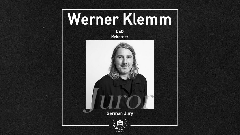 Rekorder’s Werner Klemm Joins The Immortal Awards Jury