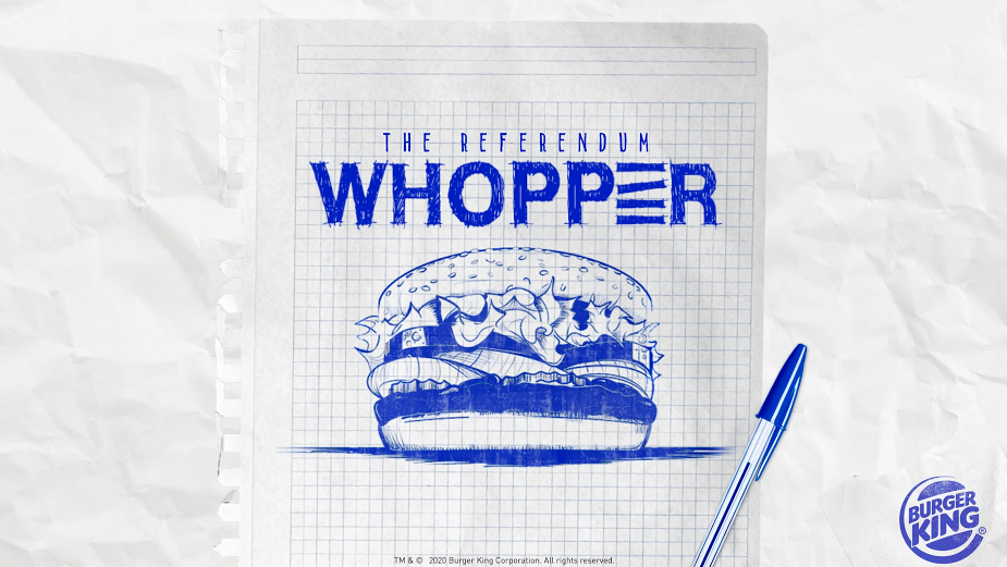 Burger King and UberEats Encourage Voters in Chile with ‘The Referendum Whopper’