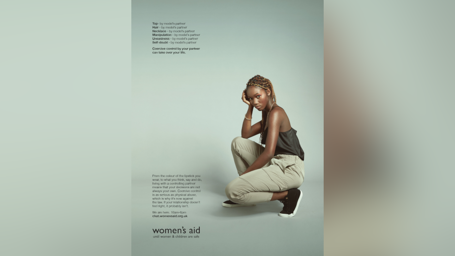 Women’s Aid Shines a Spotlight on Effects of Coercive Control with Powerful ‘Not Model’s Own’ Campaign 