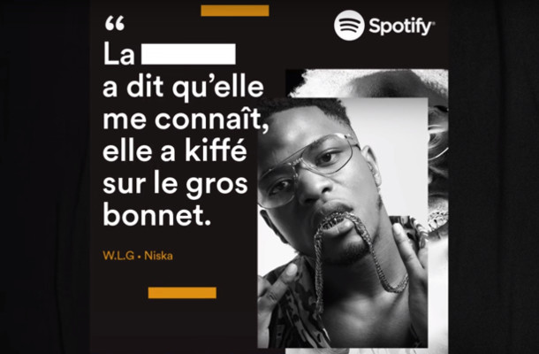 Spotify Outdoor Campaign is a Nod to France’s Hottest Playlist and its Listeners