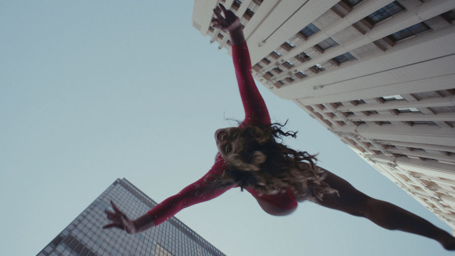 Gymnast Katelyn Ohashi Leaps Through the City for Toyota Yaris' Action Packed Display 