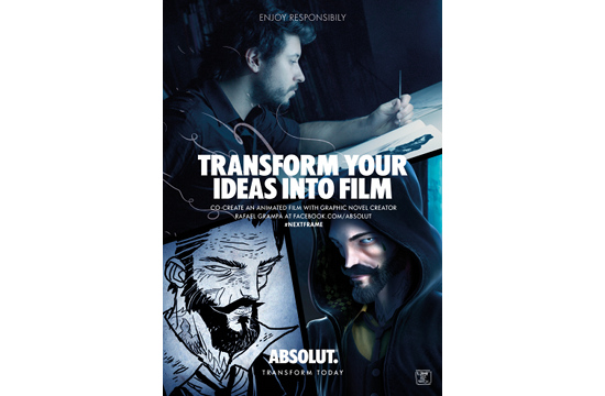 Absolut's Crowd-sourced Animated Film