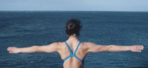 Director Matthias Hoene and Cliff Diver Anna Bader Go Deep in adidas X Parley Short Film 'Dive'