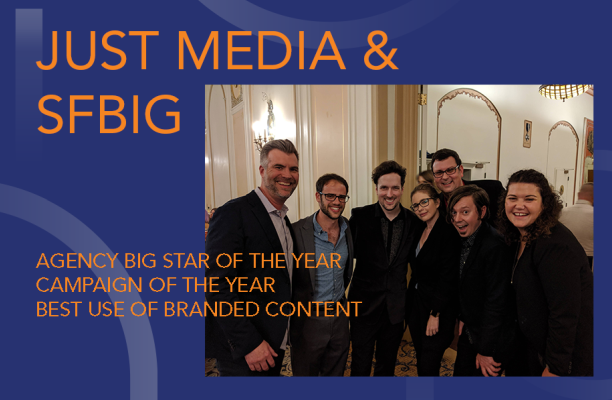 JUST Media Celebrated by SFBIG Awards