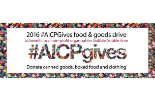  AICP GIVES Launches 5th Annual Donations Drive in Los Angeles & New York