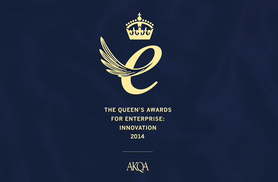AKQA Wins The Queen’s Award for Enterprise Innovation
