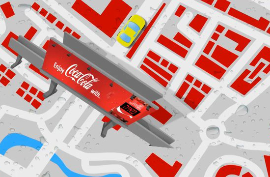 Coca-Cola Israel's Branded Personalised Road