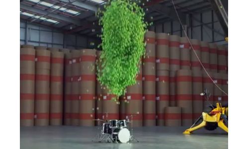 What Happens When You Drop A Ton of Apples Onto a Drumkit? Tic Tac Finds Out