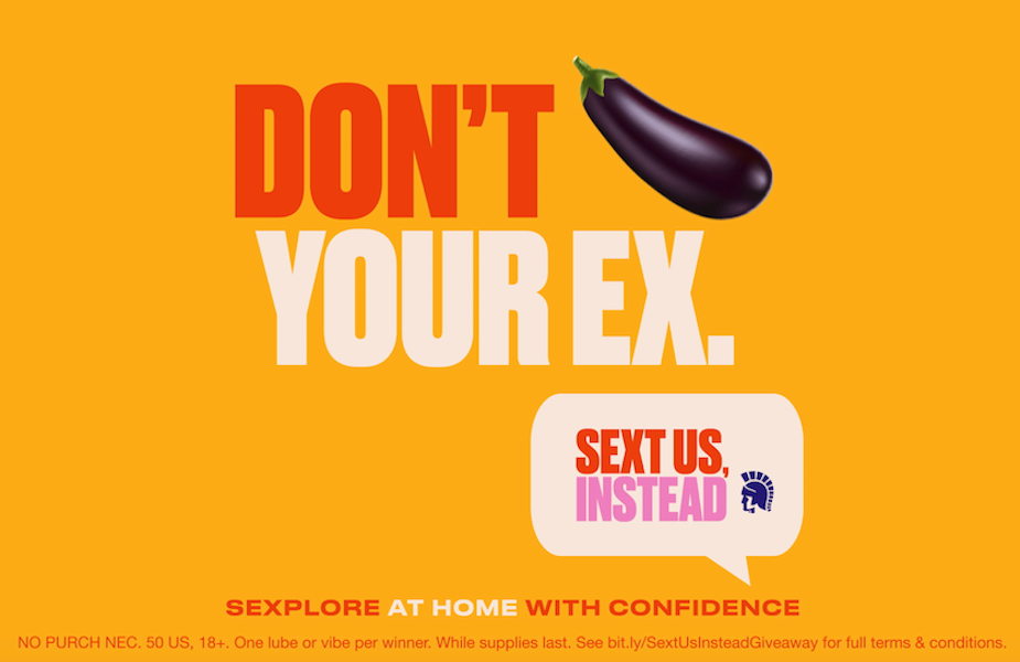 Don't Text Your Ex, Text Trojan Condoms Instead 