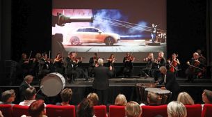 Audi Q8 Makes 'Big Entrance' to Verdi at BFI Southbank 