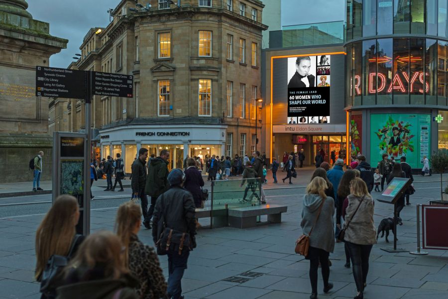 Ocean Outdoor Supports The Female Lead with Responsive DOOH Campaign